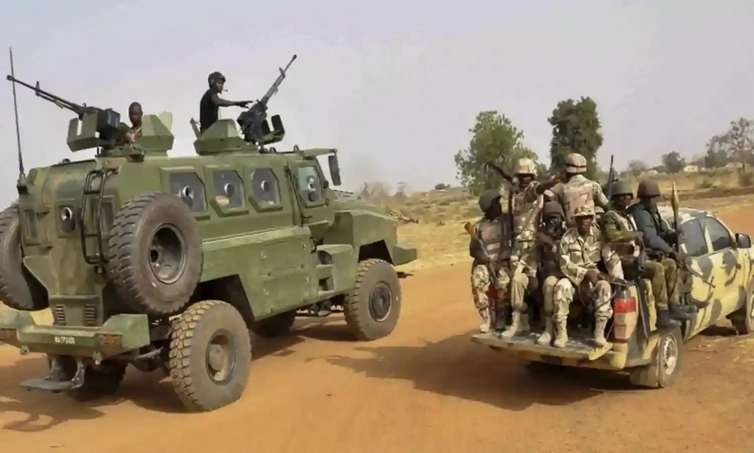 Military gunship neutralises over 50 bandits