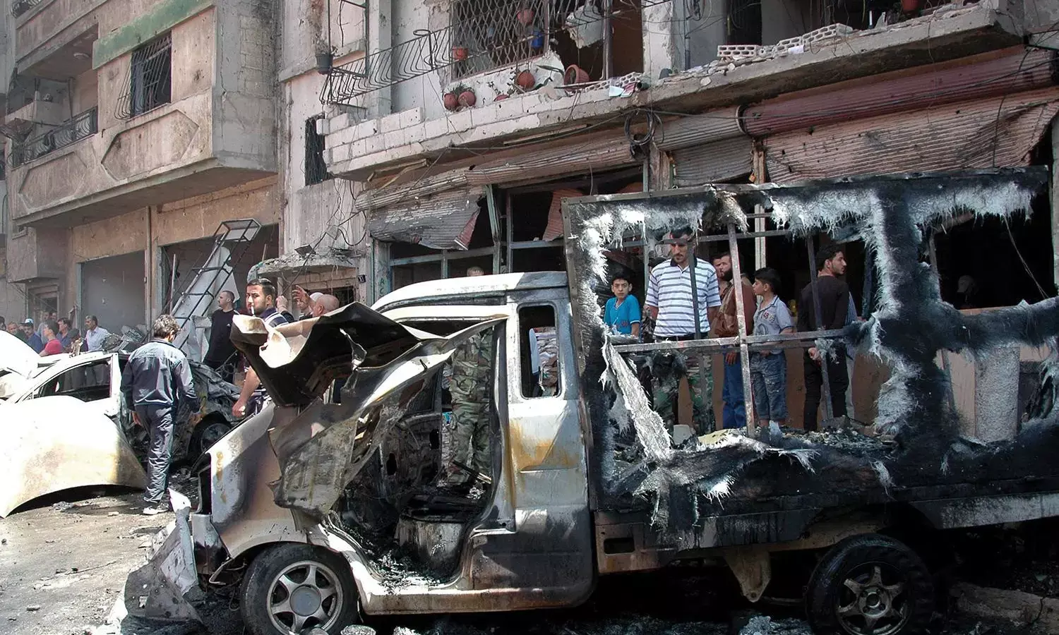 Syria: Twin blasts killed 13, injured 3 people