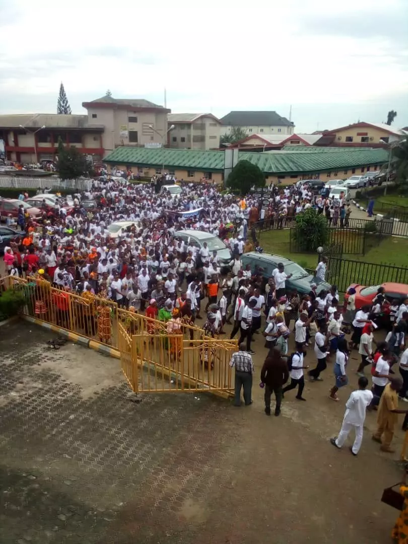 10,000 Deeper life youths vibrate Port Harcourt