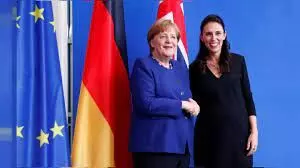 New Zealand PM lauds Merkel as true leader, good person