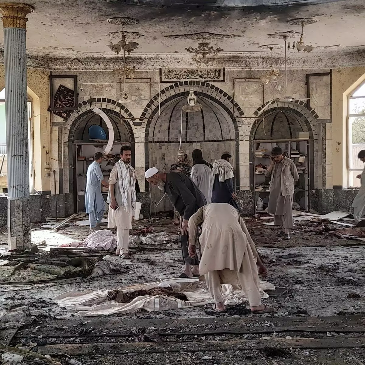 15 wounded at explosion inside Afghanistan mosque
