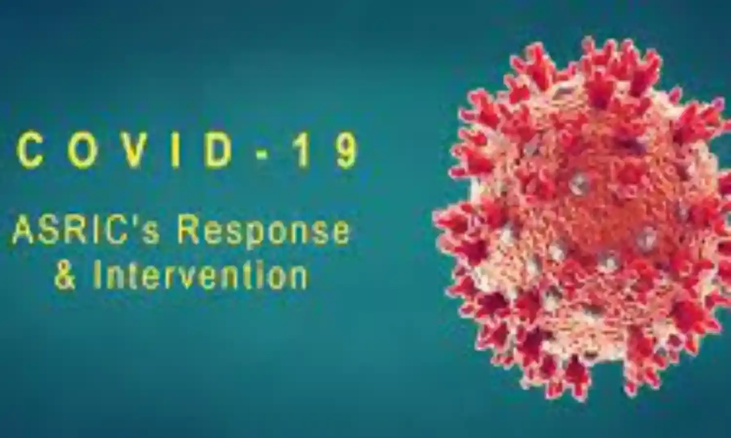 COVID-19: ASRIC to embark on flagship water project