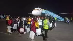 Tale of woes as NEMA receives distressed 175 Nigerian returnees from Libya Tale of woes as NEMA receives distressed 175 Nigerian returnees from Libya