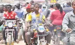 Motorcyclists hike transport fare by 100% in Benue