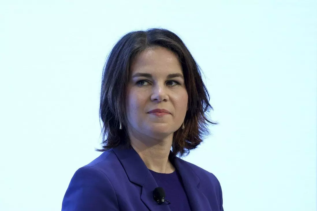 New German foreign minister on her first visit to eastern neighbour country