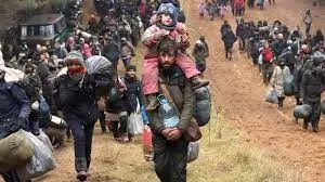 Hundreds of stranded migrants waiting to enter Germany