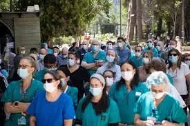 Nurses strike over violence against medical staff in Israel