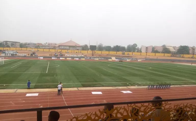 Gov. Obiano inaugurates Township Stadium