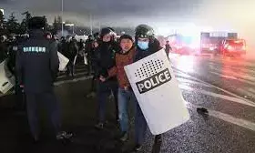 200 arrested for high gas prices protests in Kazakhstan