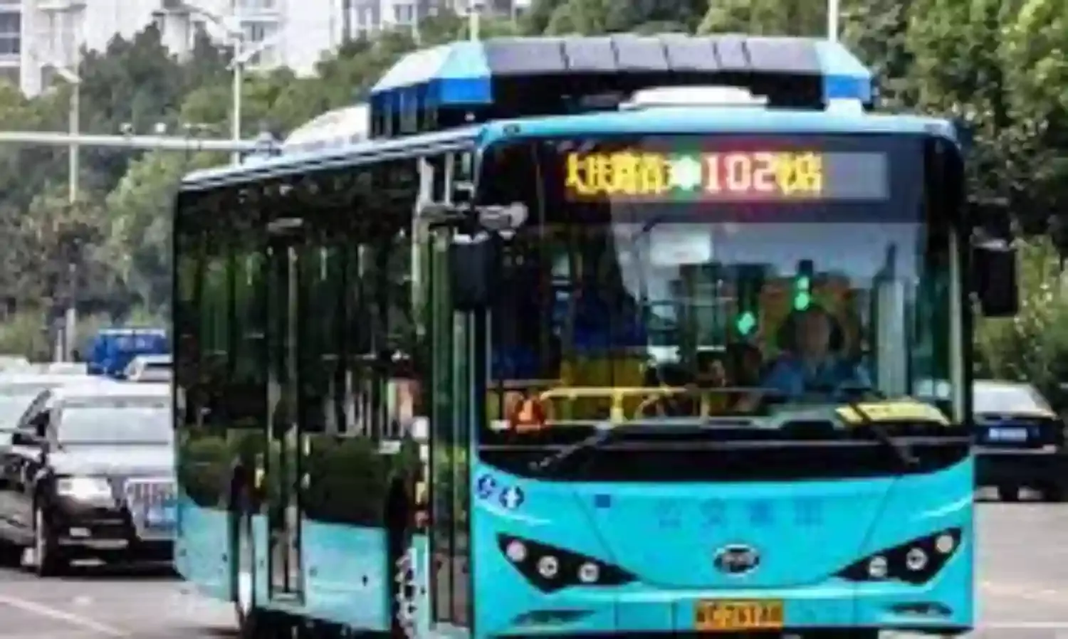 Made-in- China electric buses arrive Korea