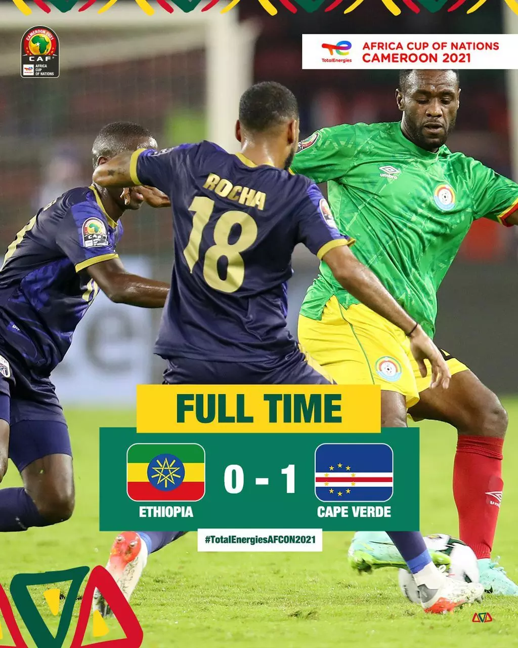 AFCON: Cape Verde wins Ethiopia, marks first victory AFCON: Cape Verde wins Ethiopia, marks first victory