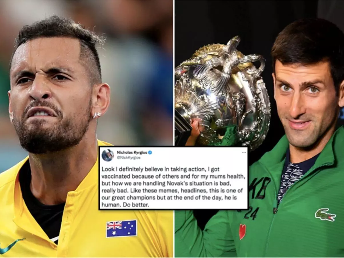 Kyrgios tests positive for COVID-19 before Australian Open Kyrgios tests positive for COVID-19 before Australian Open