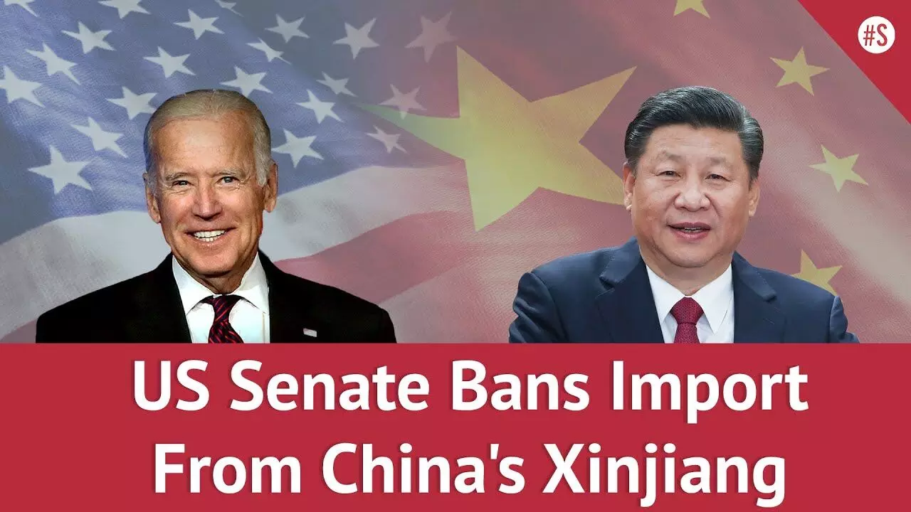 Centre urges U.S. to remove sanctions place on China