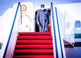 Buhari arrives in Ogun for inauguration of projects Buhari arrives in Ogun for inauguration of projects
