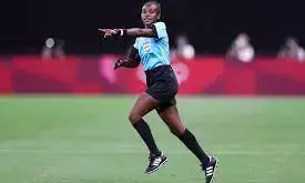 Mukansanga makes history as first woman AFCONs referee