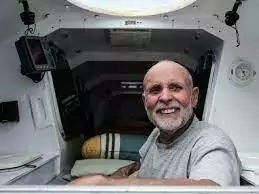 Septuagenarian French adventurer missing at sea