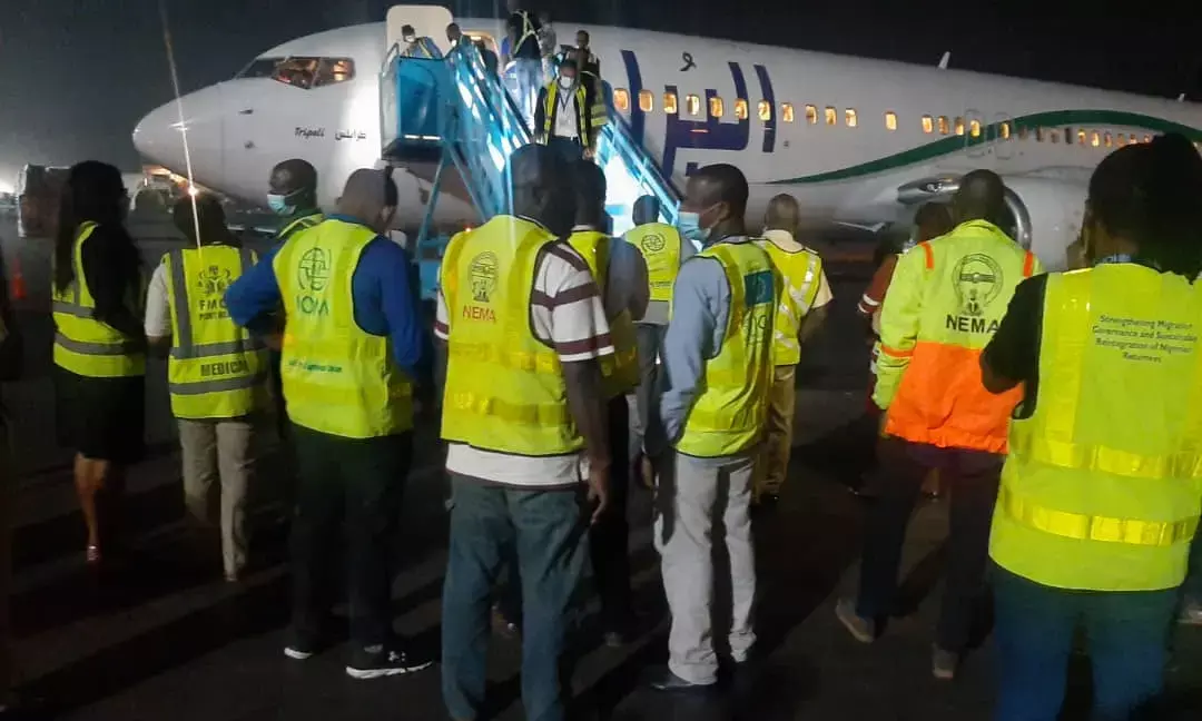 NEMA welcomes 167 distressed Nigerians from Libya