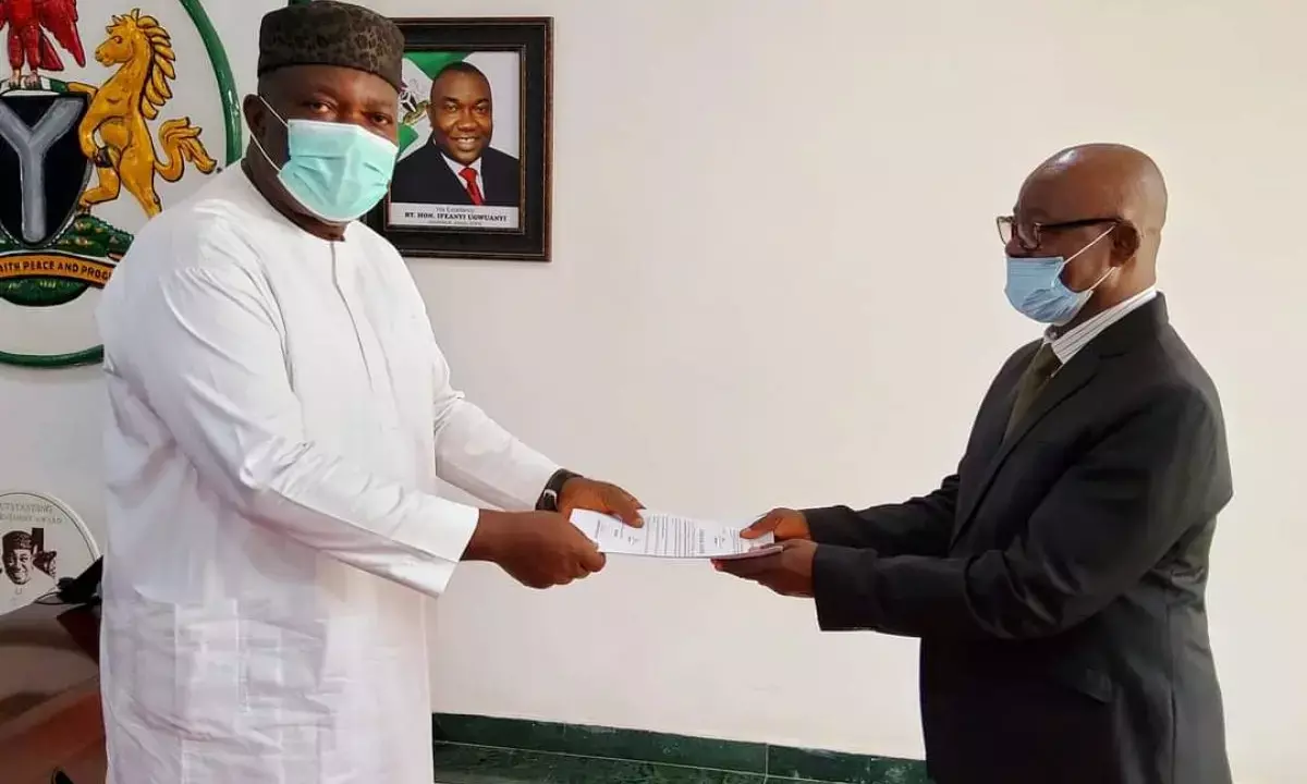 Gov. Ugwuanyi swears in new State Chief Judge