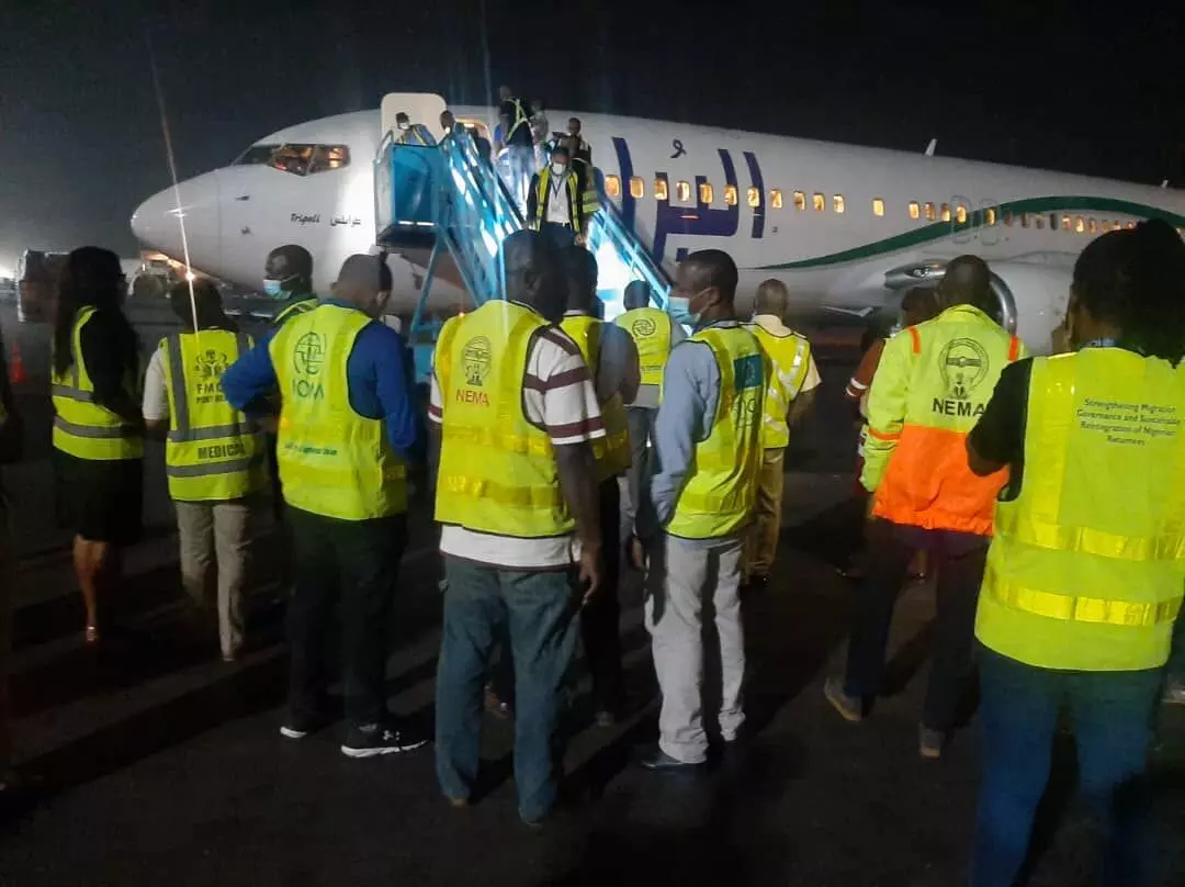 NEMA welcomes 167 distressed Nigerians from Libya