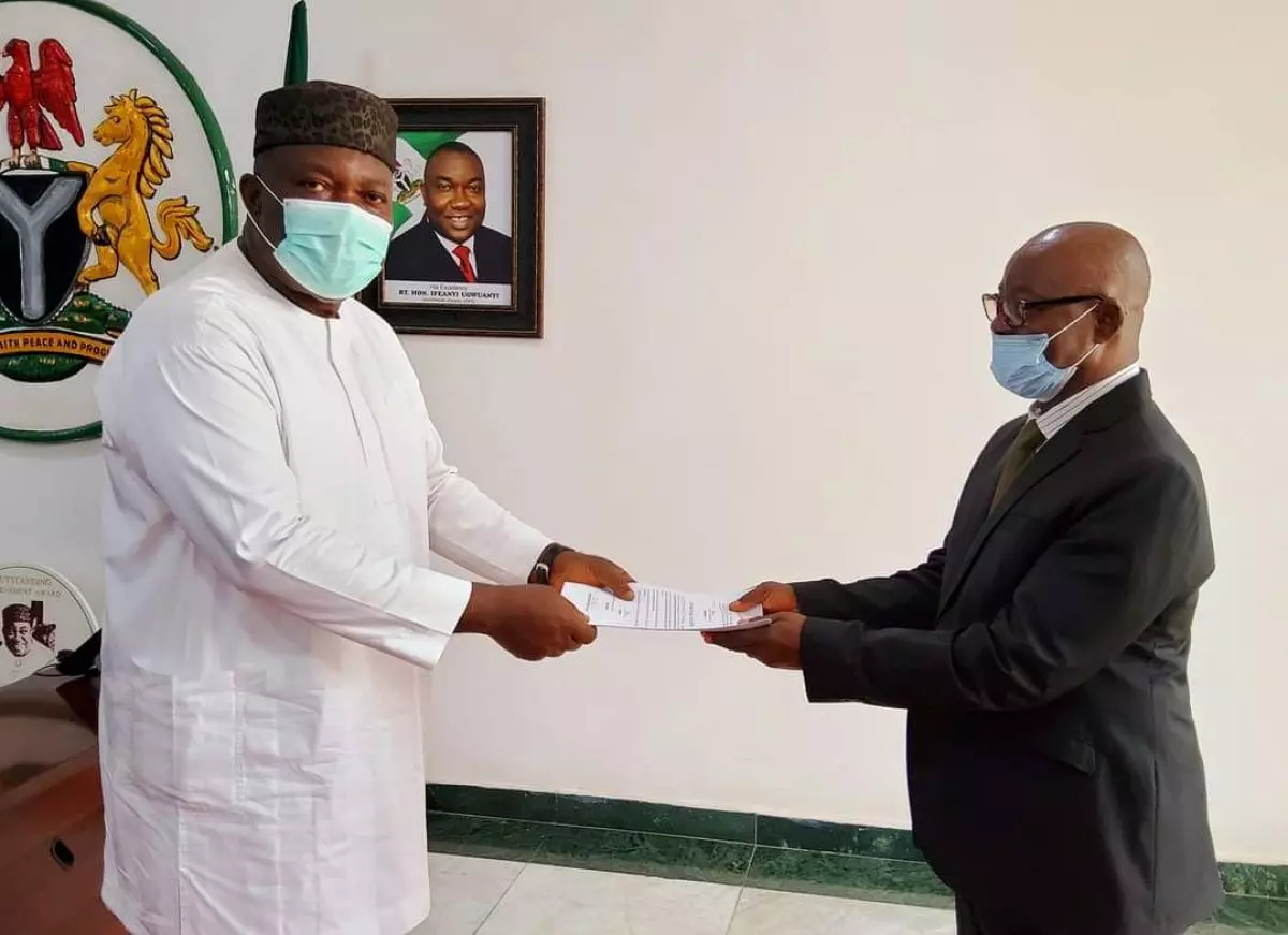 Gov. Ugwuanyi swears in new State Chief Judge