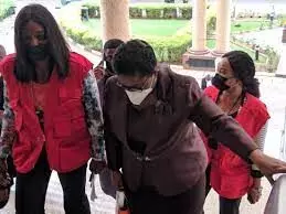 Court threatens to strike out EFCCs suit against SANs wife Court threatens to strike out EFCCs suit against SANs wife