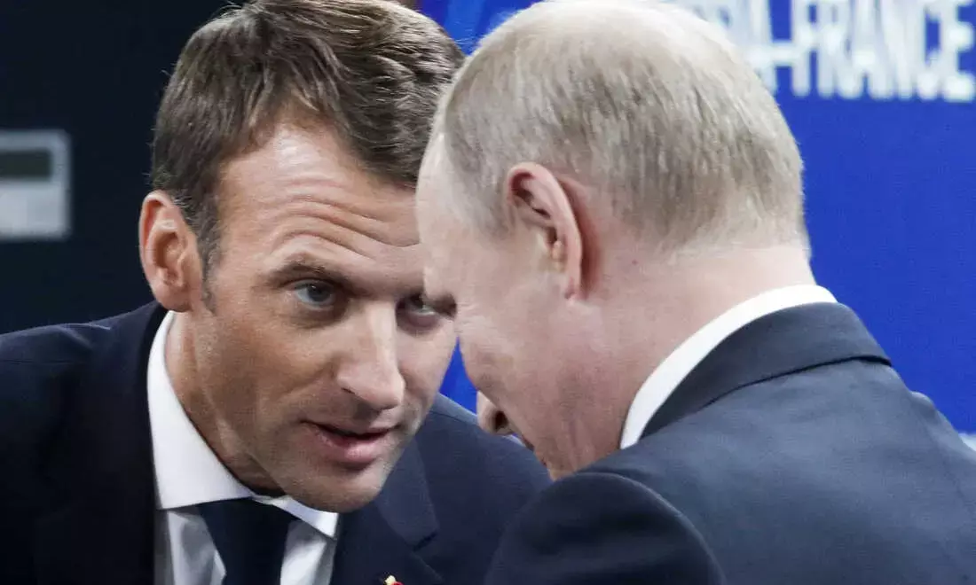 Russia- Ukraine war: Macron holds talks with Putin amid Western fears