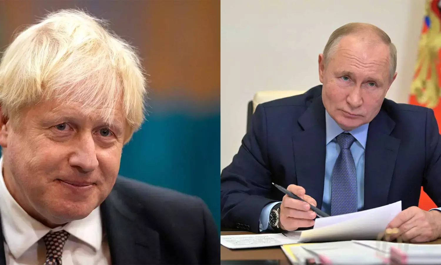 Avoid bloodshed during Ukraine visit, British PM urges Putin