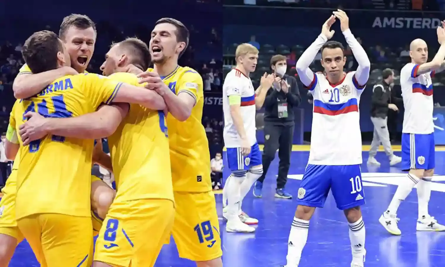 Ukraine to clash Russia in futsal Euro semi-finals