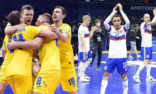 Ukraine to clash Russia in futsal Euro semi-finals