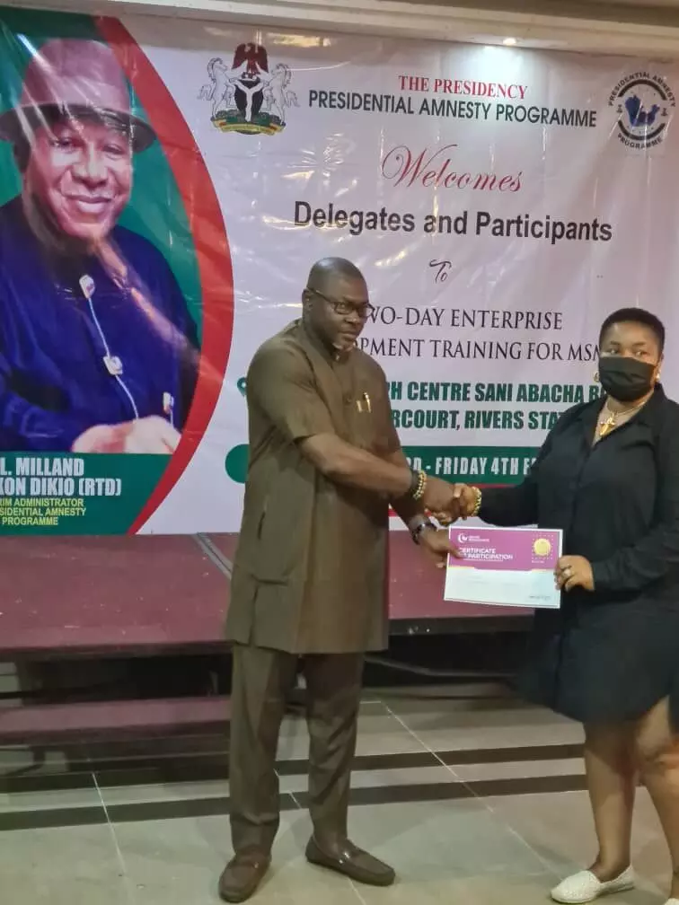 Amnesty programme prepares 1, 500 ex-agitators, others for CBN loans Amnesty programme prepares 1, 500 ex-agitators, others for CBN loans