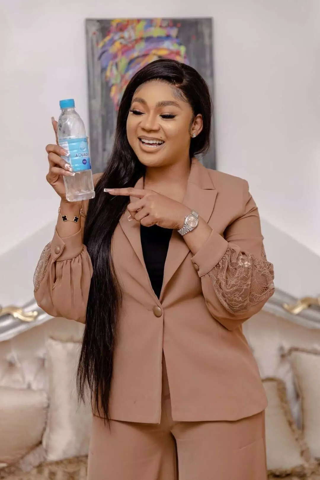 Nollywood actress emerge as Aquadon water brand ambassador