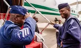 Osinbajo departs Abuja for Liberias bicentennial celebration