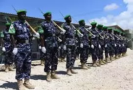 Mission receives 160 Ugandan police to enhance security in Somalia