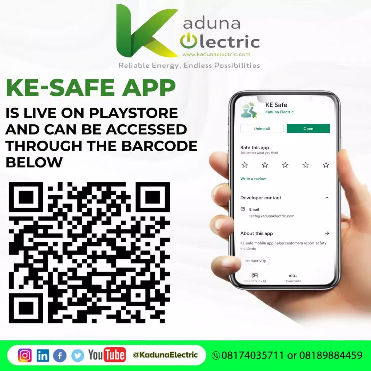 Kaduna Electric launches App to aid customer service