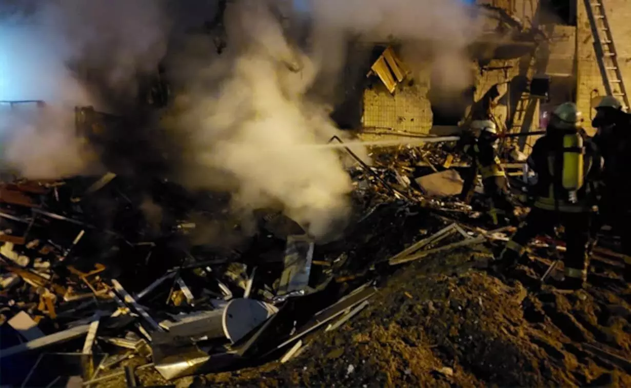 Horrific Russian rocket hits Kyiv, says Ukrainian foreign minister