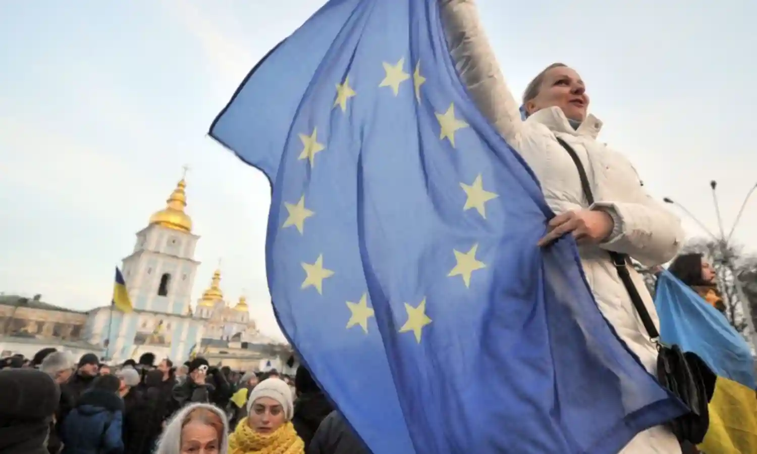 Ukraine president urges EU to prove support