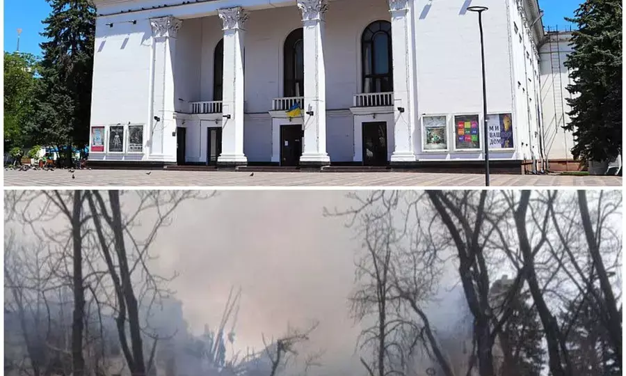 Sheltering Ukrainian theatre with 1,000 civilians bombed  – Mayor