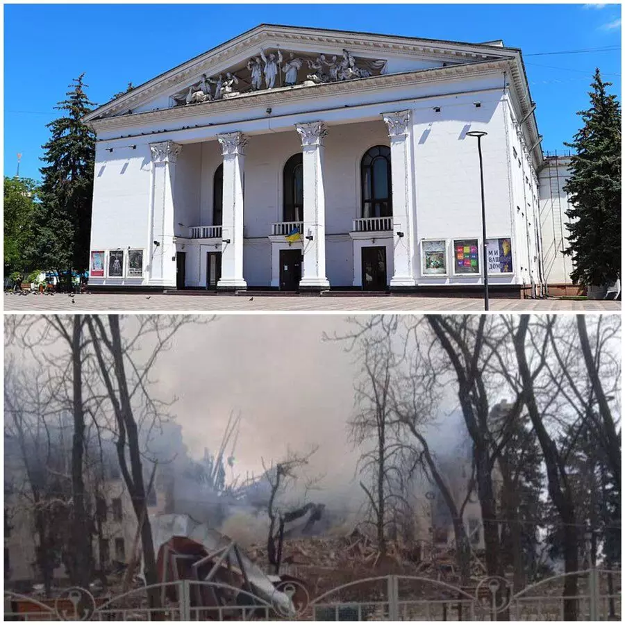 Sheltering Ukrainian theatre with 1,000 civilians bombed – Mayor Sheltering Ukrainian theatre with 1,000 civilians bombed – Mayor