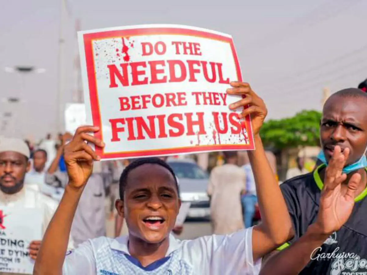 Chukuku youths Protest over incessant kidnappings