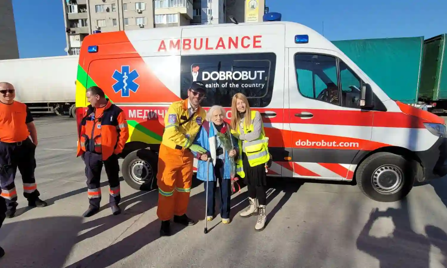 100-year-old Holocaust survivor rescued from Russo-Ukraine war