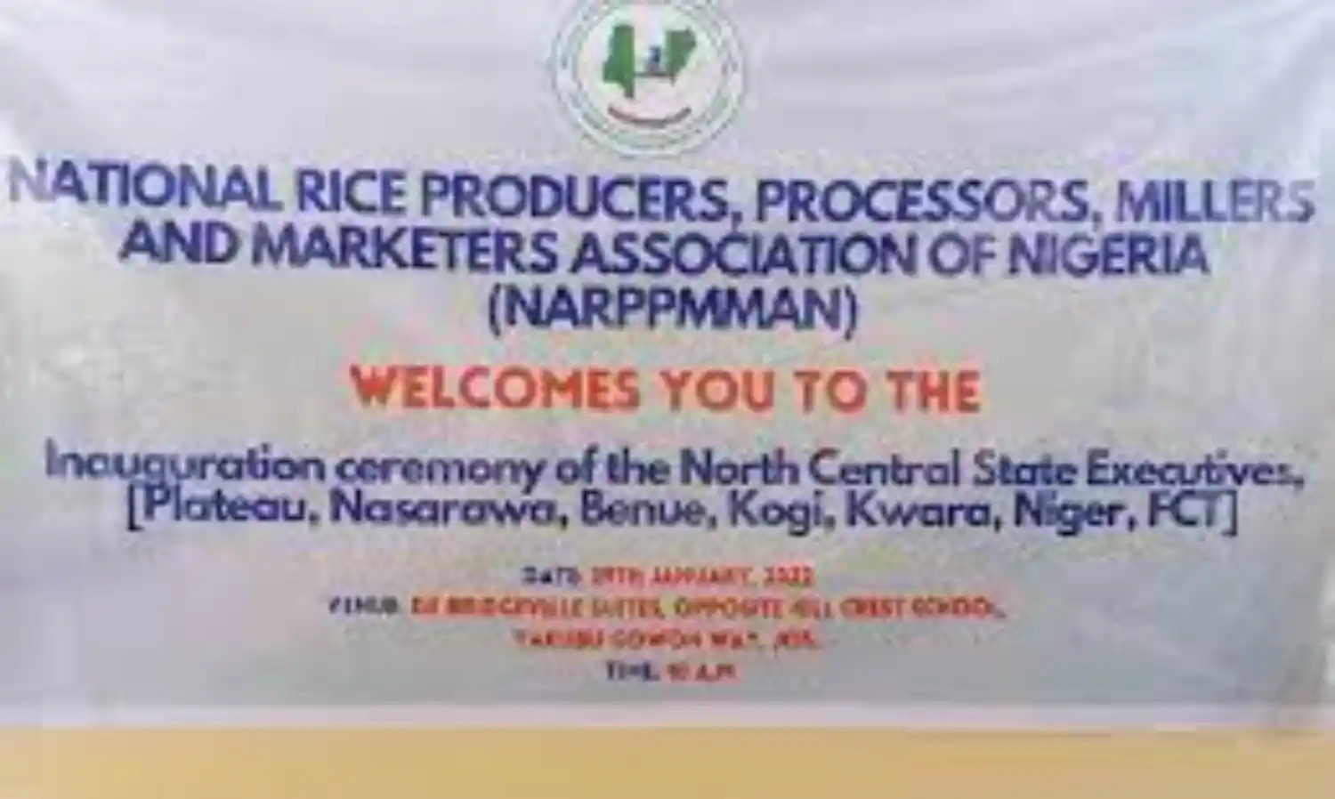 Trade ministry inaugurates new rice agric-commodity association