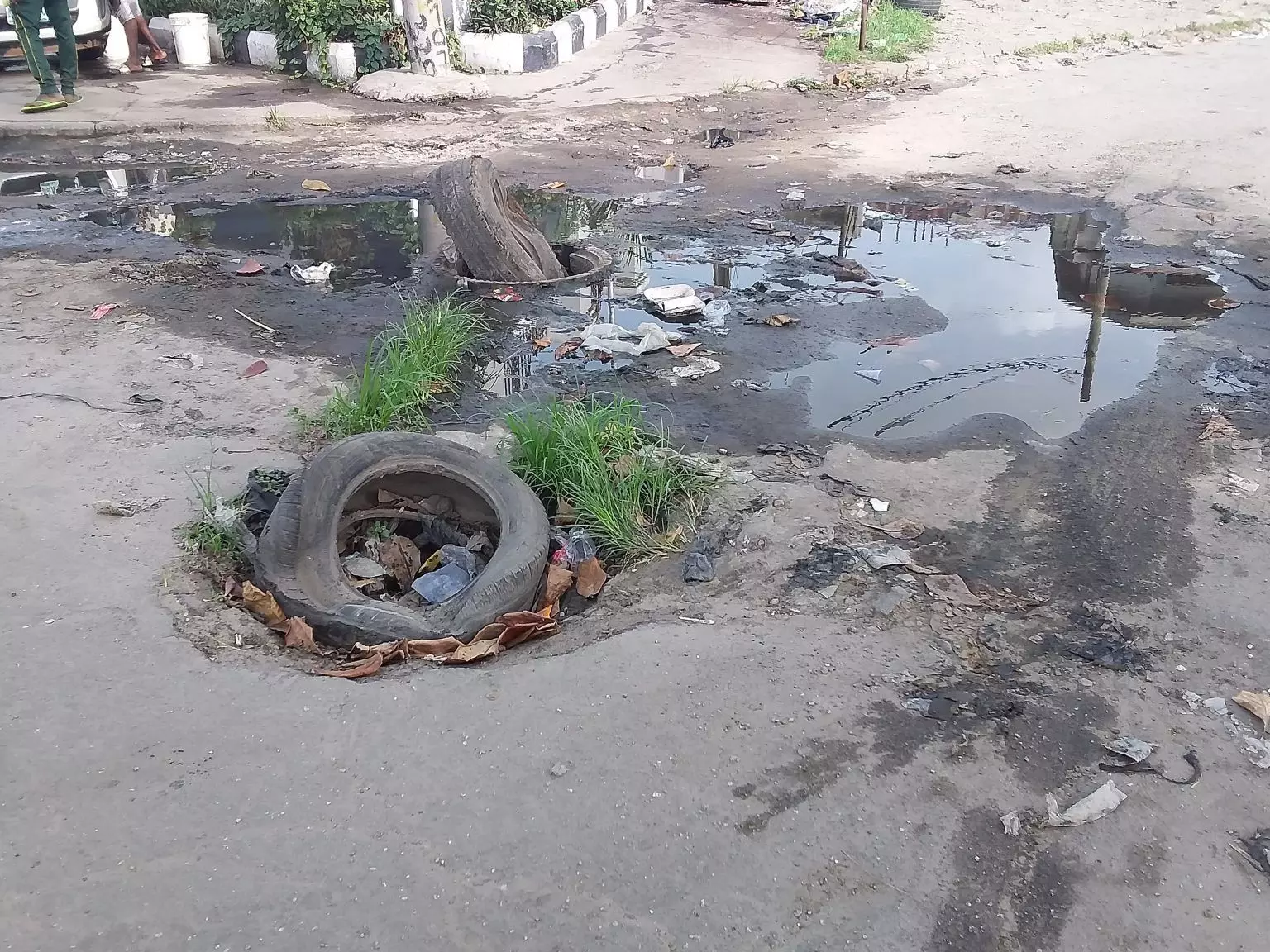 Restoration of  small London lost glory in Festac Town