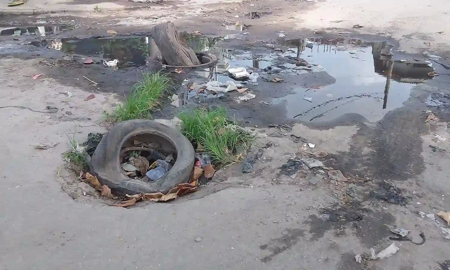 Restoration of  small London lost glory in Festac Town