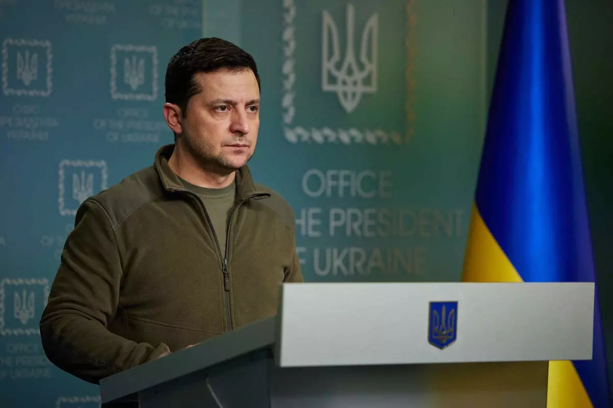 Ukrainian President says situation is tense inspite Ukrainian victories