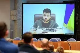 Russo-Ukraine War: Zelenskiy urges Dutch parliament to stop all trade with Russia Russo-Ukraine War: Zelenskiy urges Dutch parliament to stop all trade with Russia