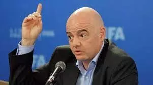 Russia will join world football immediately Ukraine invasion is over, Infantino pledges