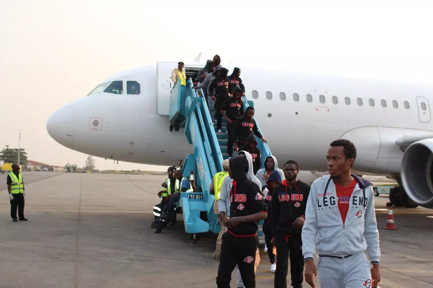 131 Nigerian irregular migrants, trafficked victims return home from Libya