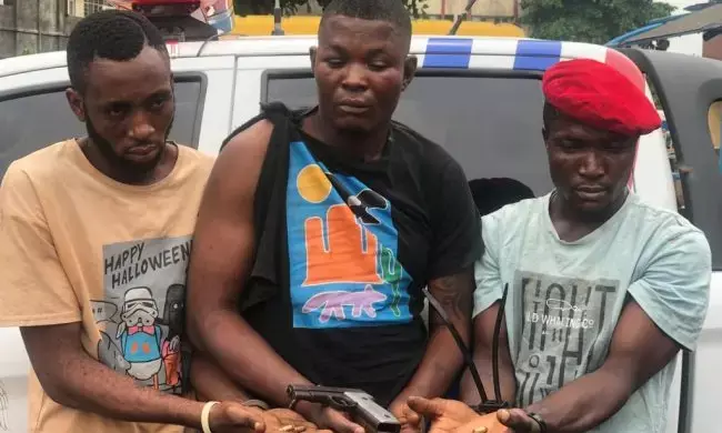 Police arrest 3 traffic robbers in Lagos