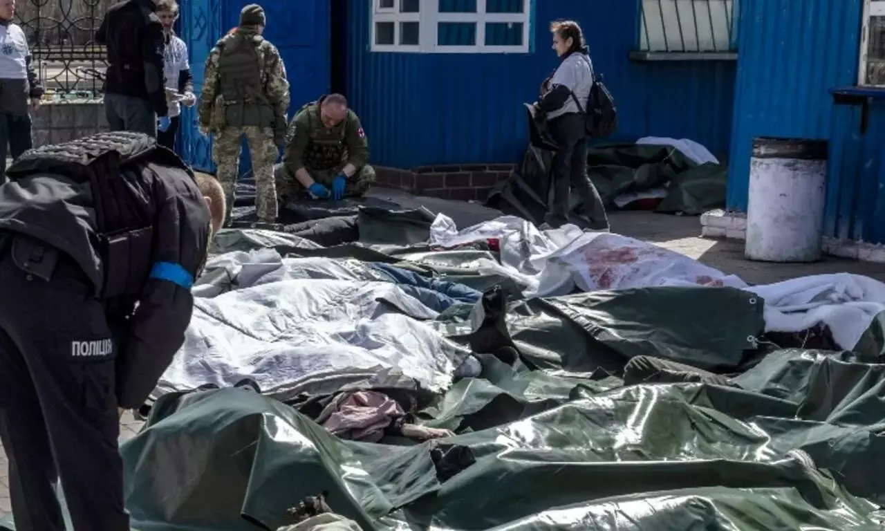 Russo-Ukraine War: 30 die in attack on train station, says Railway chief