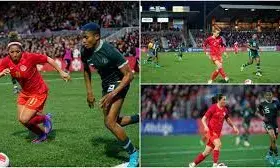 Onumonu, Ajibade shine as Super Falcons hold Canada to 2-2 draw